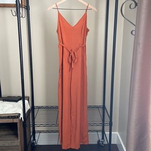 Forever 21 Burnt Orange Jumpsuit
